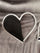 INLAY ZIRCON HEART BANQUET HANDBAG