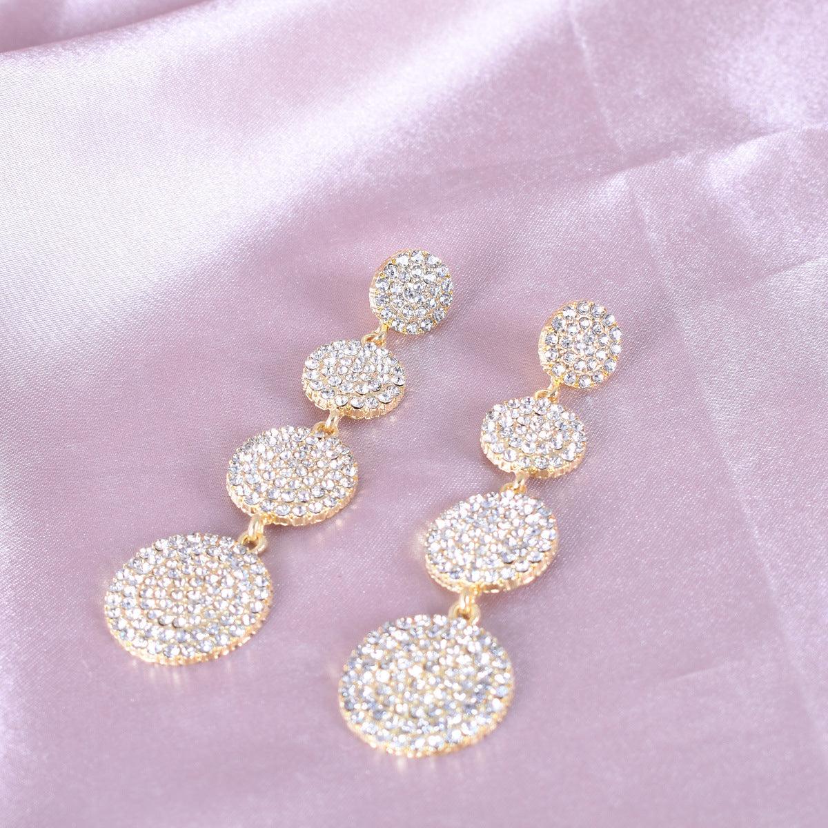NEEDLE STONE GEOMETRIC CIRCLE - Cecilia`s Dresses