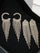 RHINESTONE SPARKLING TASSEL ZIRCON EARRINGS