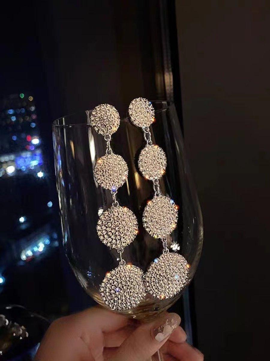 NEEDLE STONE GEOMETRIC CIRCLE - Cecilia`s Dresses